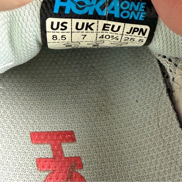 Hoka One One Clifton 7 Shoes Womens Size 8.5 Gray Running Cushioned Trainers - Picture 10 of 12